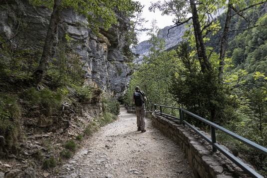 Wanderweg im Valle de Ordesa